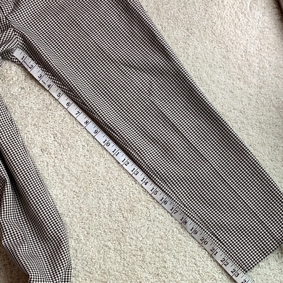Chloe Silk Blend Houndstooth Ankle Trouser - Picture 11 of 14